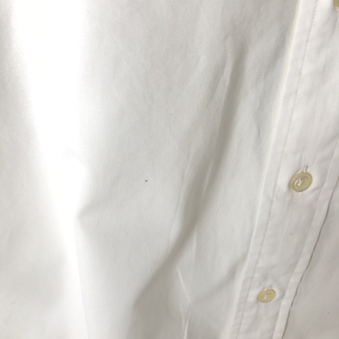 Ralph Lauren BLAKE long sleeve button down shirt, men's size M cotton white type Vintage Second Hand