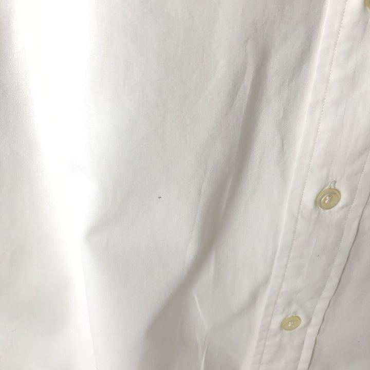 Ralph Lauren BLAKE long sleeve button down shirt, men's size M cotton white type Vintage Second Hand