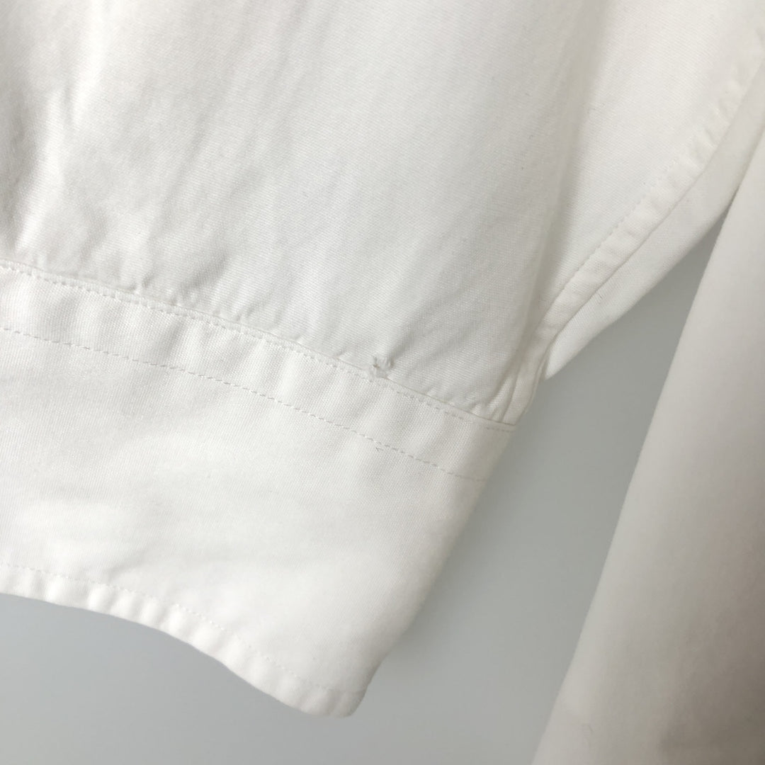 Ralph Lauren BLAKE long sleeve button down shirt, men's size M cotton white type Vintage Second Hand