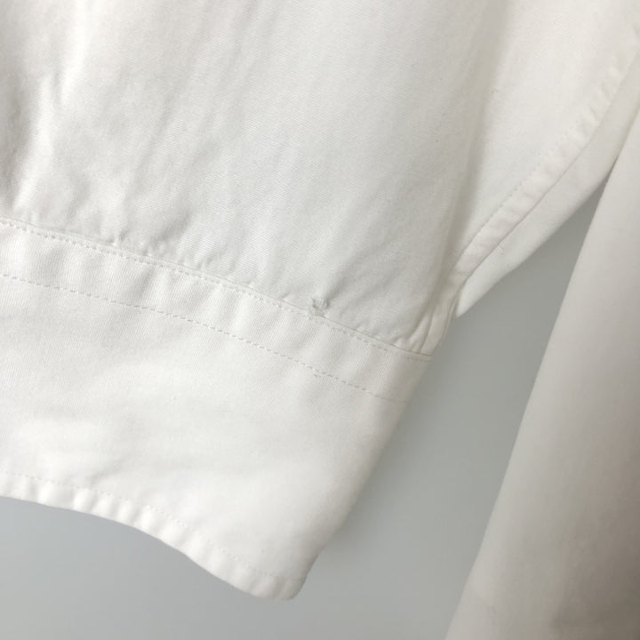 Ralph Lauren BLAKE long sleeve button down shirt, men's size M cotton white type Vintage Second Hand
