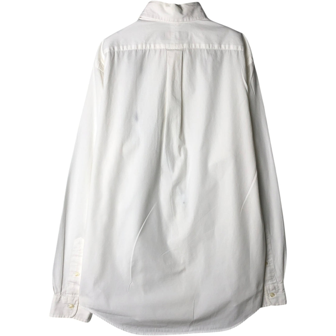 Ralph Lauren BLAKE long sleeve button down shirt, men's size M cotton white type Vintage Second Hand