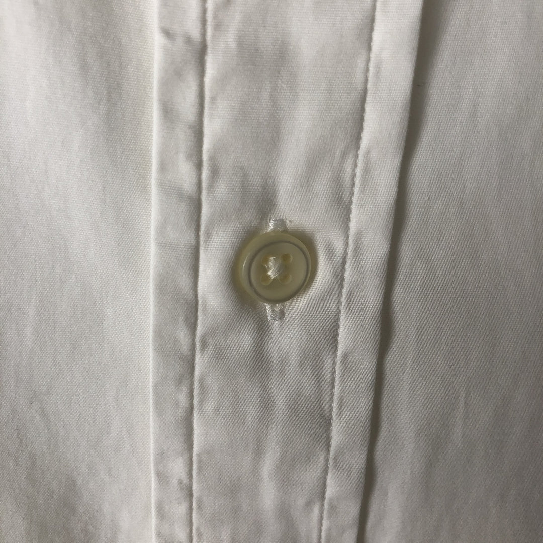 Ralph Lauren BLAKE long sleeve button down shirt, men's size M cotton white type Vintage Second Hand