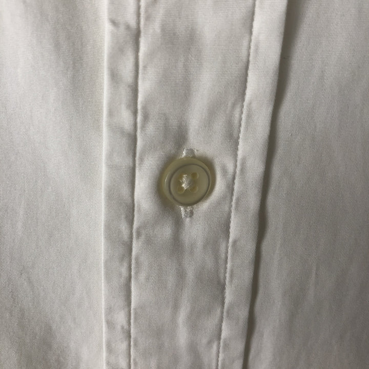 Ralph Lauren BLAKE long sleeve button down shirt, men's size M cotton white type Vintage Second Hand