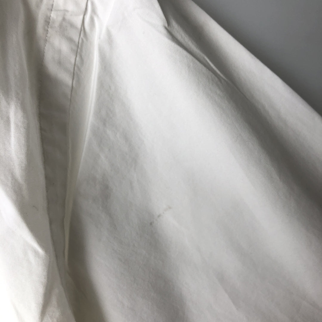 Ralph Lauren BLAKE long sleeve button down shirt, men's size M cotton white type Vintage Second Hand