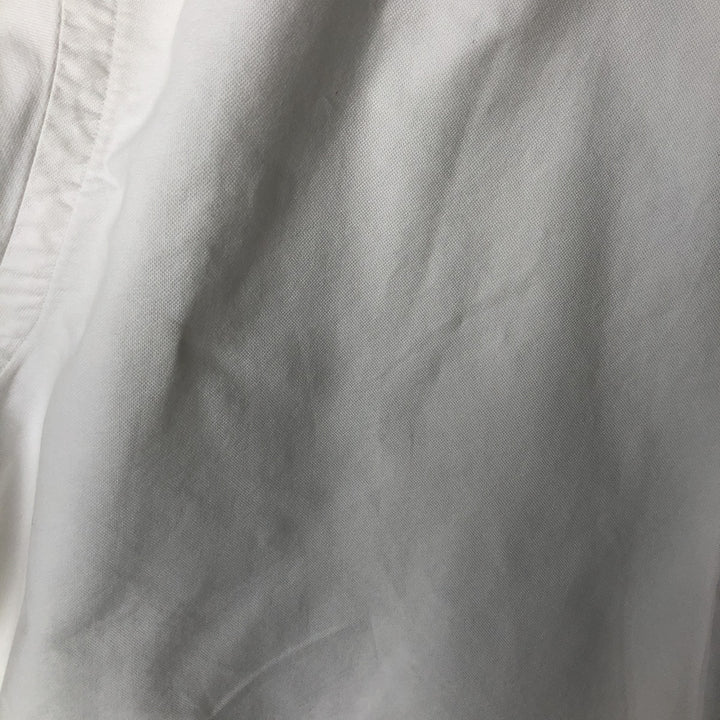 Ralph Lauren Classic Fit Long Sleeve Button Down Shirt Men's XL cotton white type Vintage Second Hand