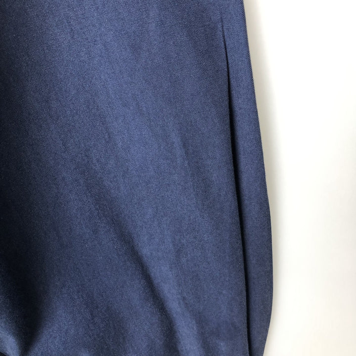 Ralph Lauren Classic Fit Long Sleeve Button Down Shirt Men's XL cotton navy blue type Vintage Second Hand