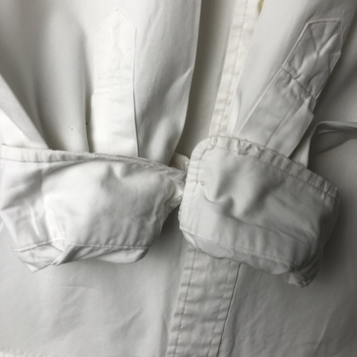 Ralph Lauren Classic Fit Long Sleeve Button Down Shirt, Men's Size L cotton white type Vintage Second Hand