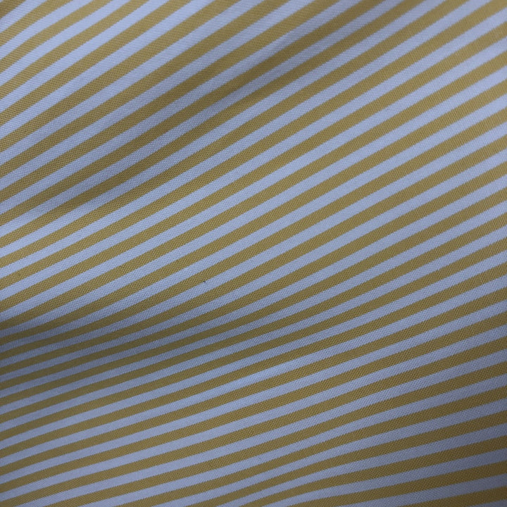 Ralph Lauren YARMOUTH Long Sleeve Button-Down Striped Shirt, Men's Size L cotton yellow type Vintage Second Hand