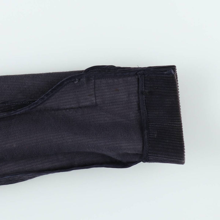 Ralph Lauren corduroy tailored jacket, women's size M (approx.) cotton navy blue type Vintage Second Hand
