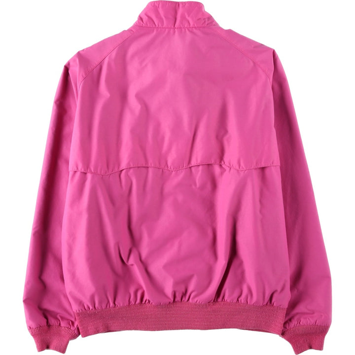 70s-80'S LL Bean Harrington Jacket Swing Top, Made in USA, Women's Size L (approx.), Vintage Nylon pink type Vintage Second Hand