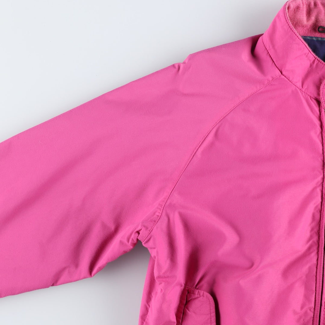 70s-80'S LL Bean Harrington Jacket Swing Top, Made in USA, Women's Size L (approx.), Vintage Nylon pink type Vintage Second Hand