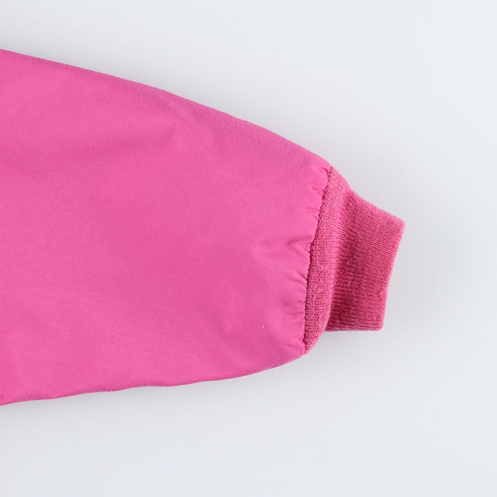 70s-80'S LL Bean Harrington Jacket Swing Top, Made in USA, Women's Size L (approx.), Vintage Nylon pink type Vintage Second Hand