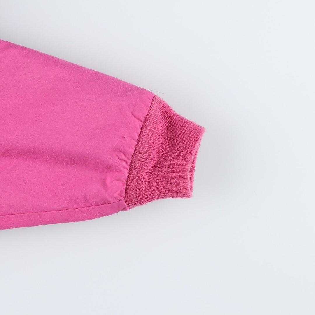70s-80'S LL Bean Harrington Jacket Swing Top, Made in USA, Women's Size L (approx.), Vintage Nylon pink type Vintage Second Hand