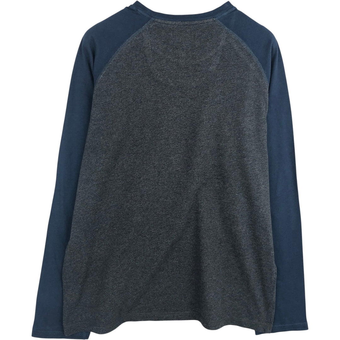Pierre Cardin Long-Sleeve T-Shirt (Men's Size M) cotton Charcoal Vintage Second Hand