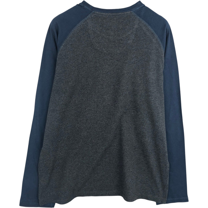 Pierre Cardin Long-Sleeve T-Shirt (Men's Size M) cotton Charcoal Vintage Second Hand