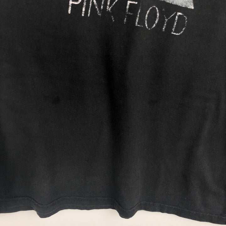 PINK FLOYD Long-Sleeve Band T-Shirt (Men's XL equivalent) cotton black type Vintage Second Hand
