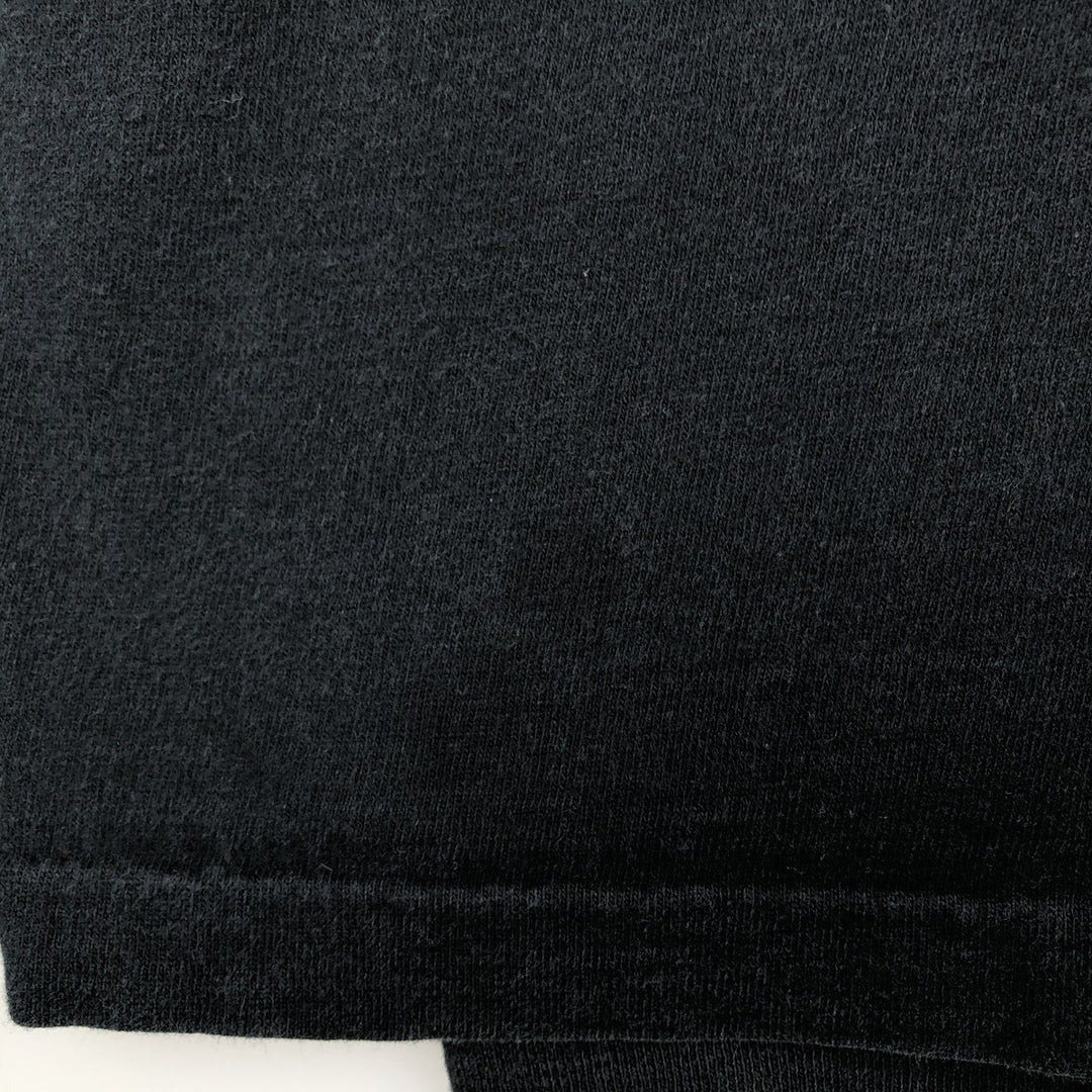 THINKINGMAN Long-Sleeve T-Shirt, Made in USA, Men's XL Equivalent cotton black type Vintage Second Hand