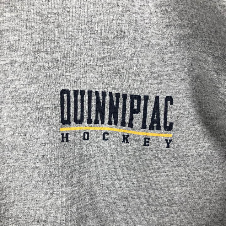 Jansport College Long-Sleeve T-Shirt, Made in USA, Men's Size XL (approx.) cotton gray type Vintage Second Hand