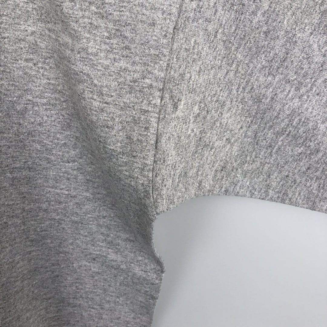 Jansport College Long-Sleeve T-Shirt, Made in USA, Men's Size XL (approx.) cotton gray type Vintage Second Hand