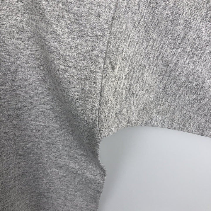 Jansport College Long-Sleeve T-Shirt, Made in USA, Men's Size XL (approx.) cotton gray type Vintage Second Hand