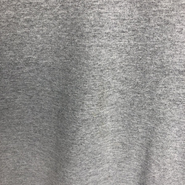 Jansport College Long-Sleeve T-Shirt, Made in USA, Men's Size XL (approx.) cotton gray type Vintage Second Hand