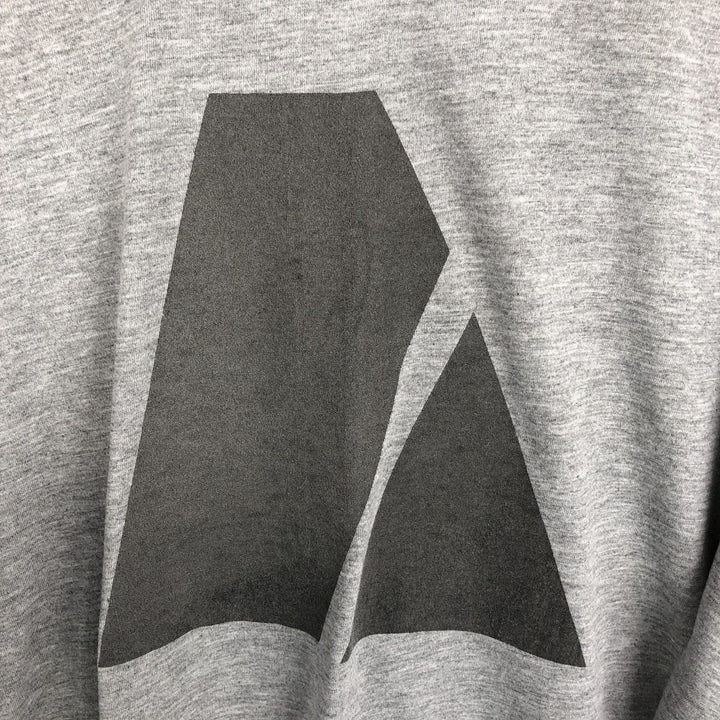 US ARMY Mock Neck Long-Sleeve T-Shirt, Made in USA, Men's Size XL (approx.) polyester gray type Vintage Second Hand