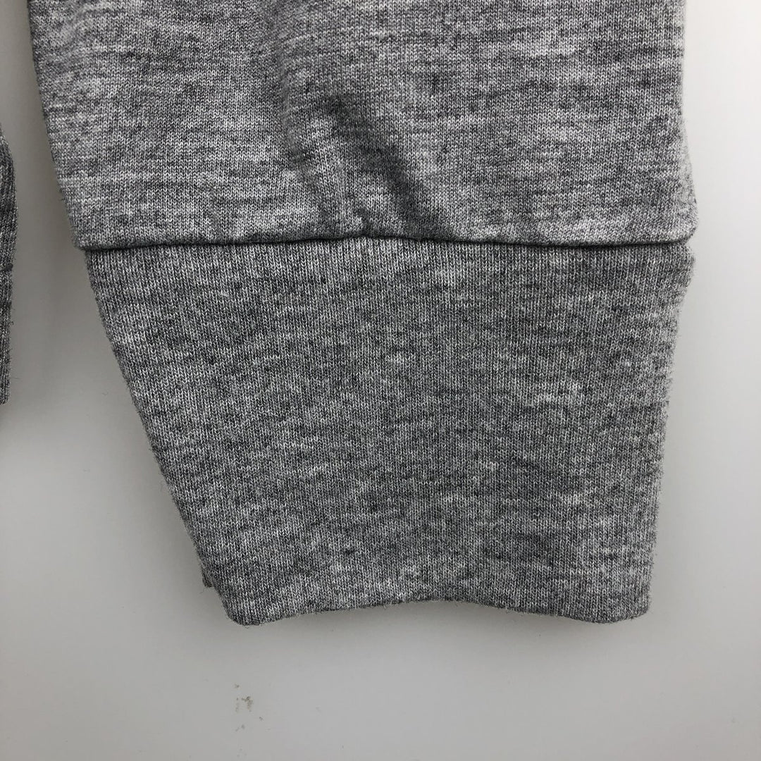 US ARMY Mock Neck Long-Sleeve T-Shirt, Made in USA, Men's Size XL (approx.) polyester gray type Vintage Second Hand