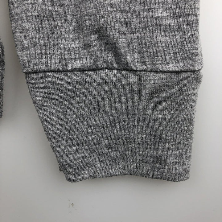 US ARMY Mock Neck Long-Sleeve T-Shirt, Made in USA, Men's Size XL (approx.) polyester gray type Vintage Second Hand