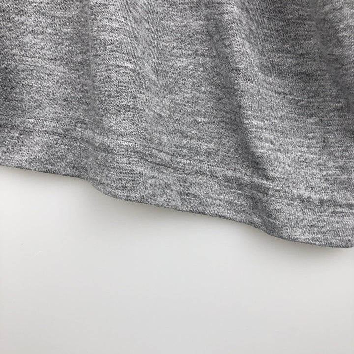 US ARMY Mock Neck Long-Sleeve T-Shirt, Made in USA, Men's Size XL (approx.) polyester gray type Vintage Second Hand