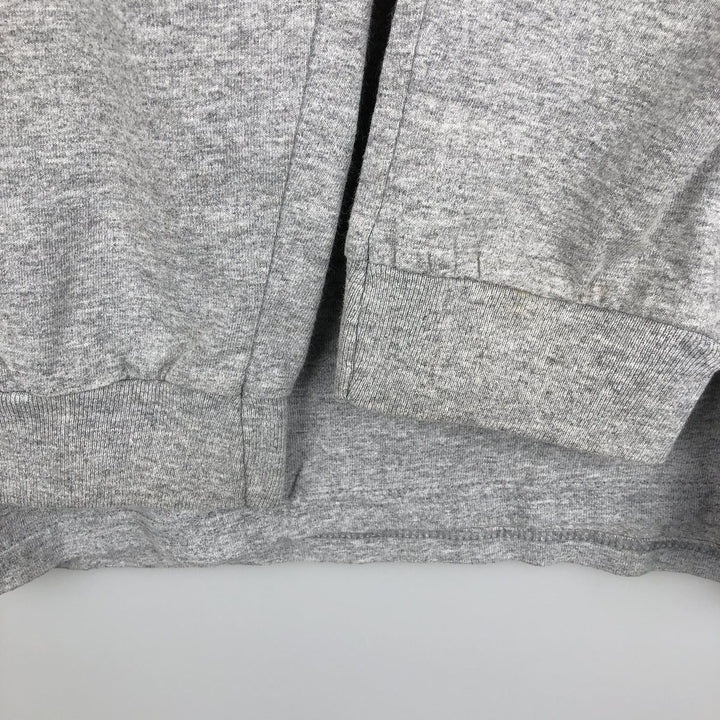 Anvil Brew Thru Long-Sleeve T-Shirt Advertising Long-Sleeve T-Shirt Men's Size M (equivalent to Men's M) cotton gray type Vintage Second Hand