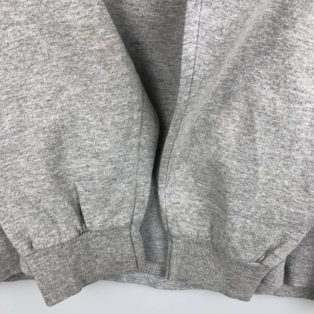 Anvil Long-Sleeve T-Shirt (Men's Size M) cotton gray type Vintage Second Hand
