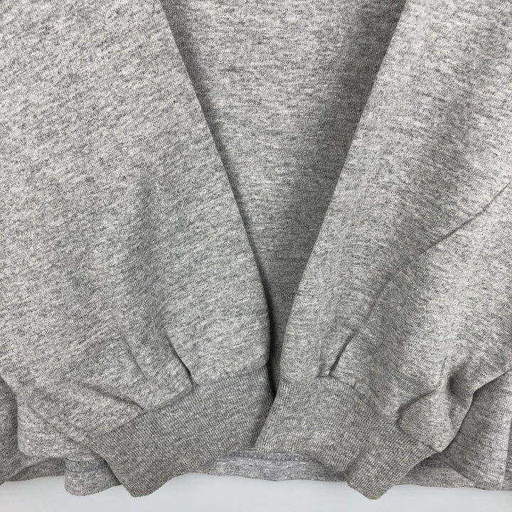 Anvil Long-Sleeve T-Shirt (Men's Size M) cotton gray type Vintage Second Hand