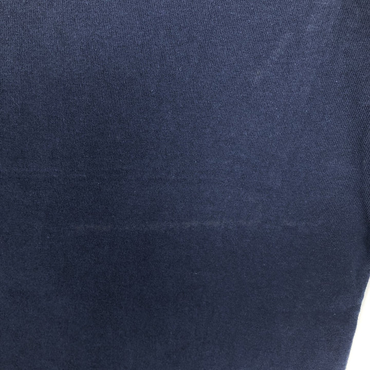 Saint James L'ATELIER boat neck long-sleeved T-shirt, made in France, men's size S equivalent. cotton navy blue type Vintage Second Hand