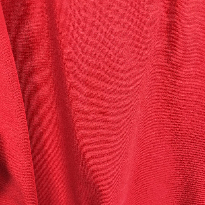 Ralph Lauren CHAPS long-sleeved T-shirt, men's size XL cotton red type Vintage Second Hand