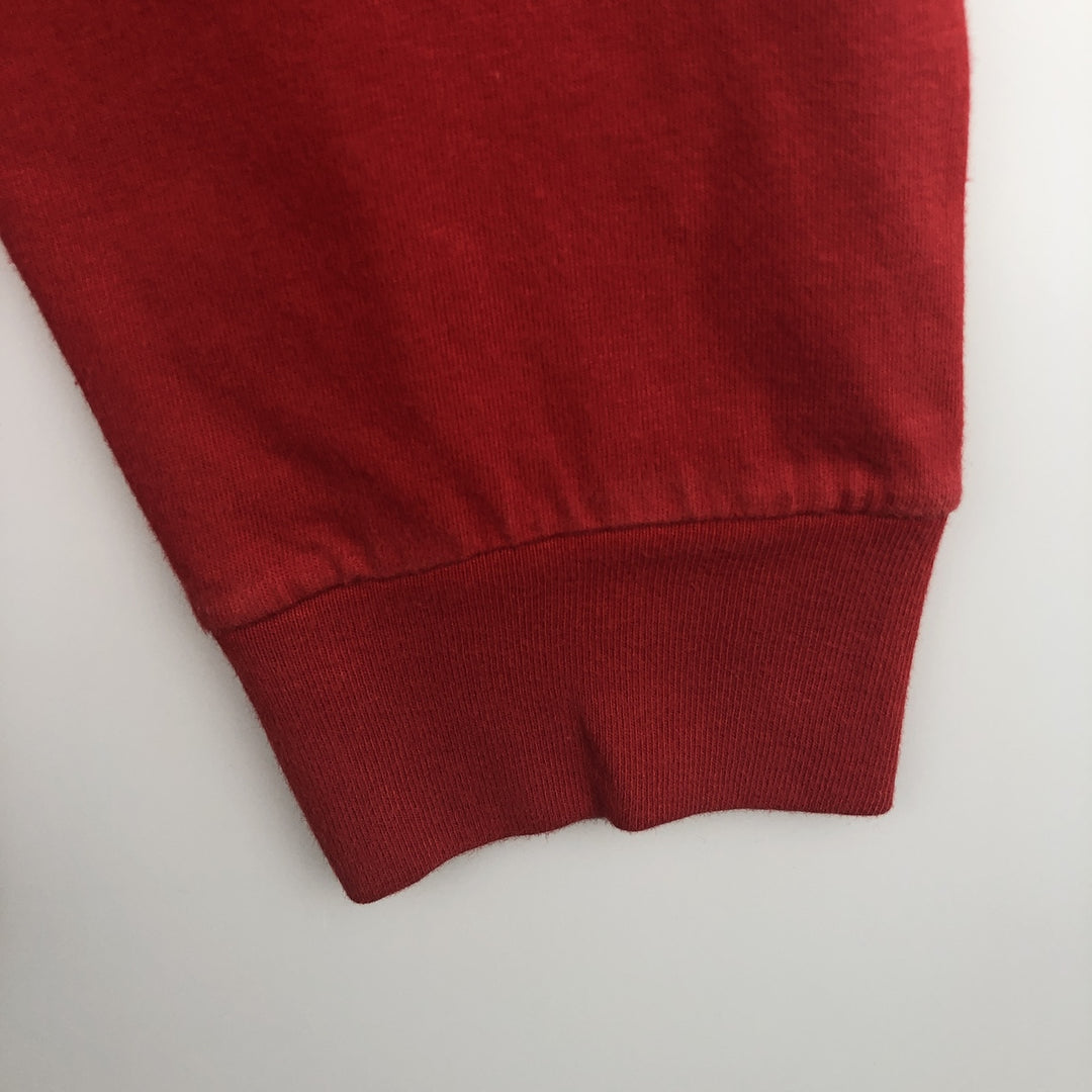 Ralph Lauren POLO SPORT long-sleeved T-shirt, men's size XL cotton red type Vintage Second Hand