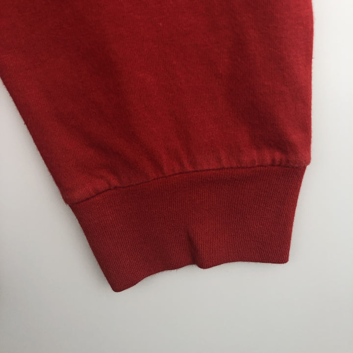 Ralph Lauren POLO SPORT long-sleeved T-shirt, men's size XL cotton red type Vintage Second Hand