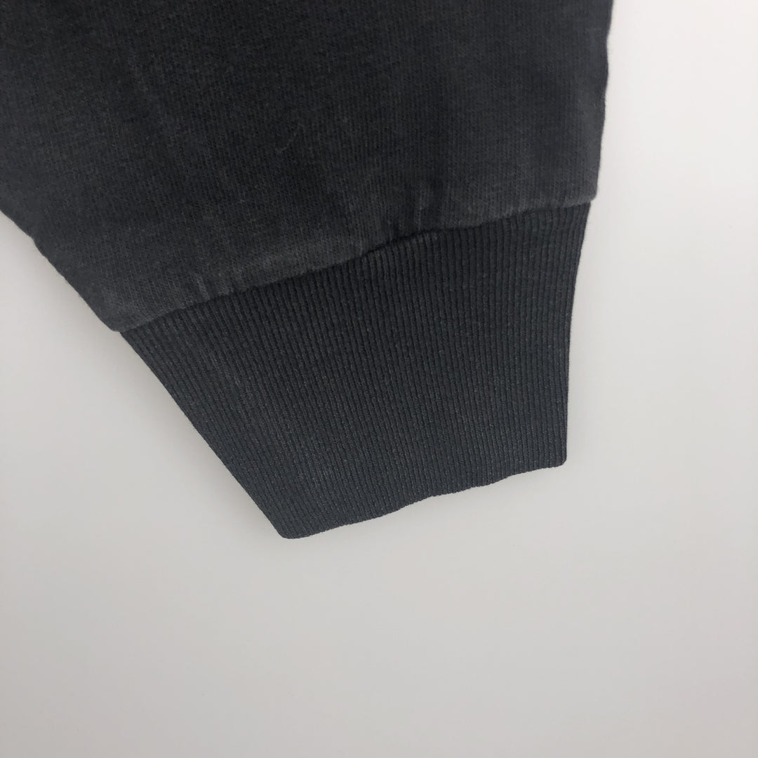 90'S Gildan Long-Sleeve T-Shirt, Made in Canada, Men's Size L (approx.) cotton black type Vintage Second Hand