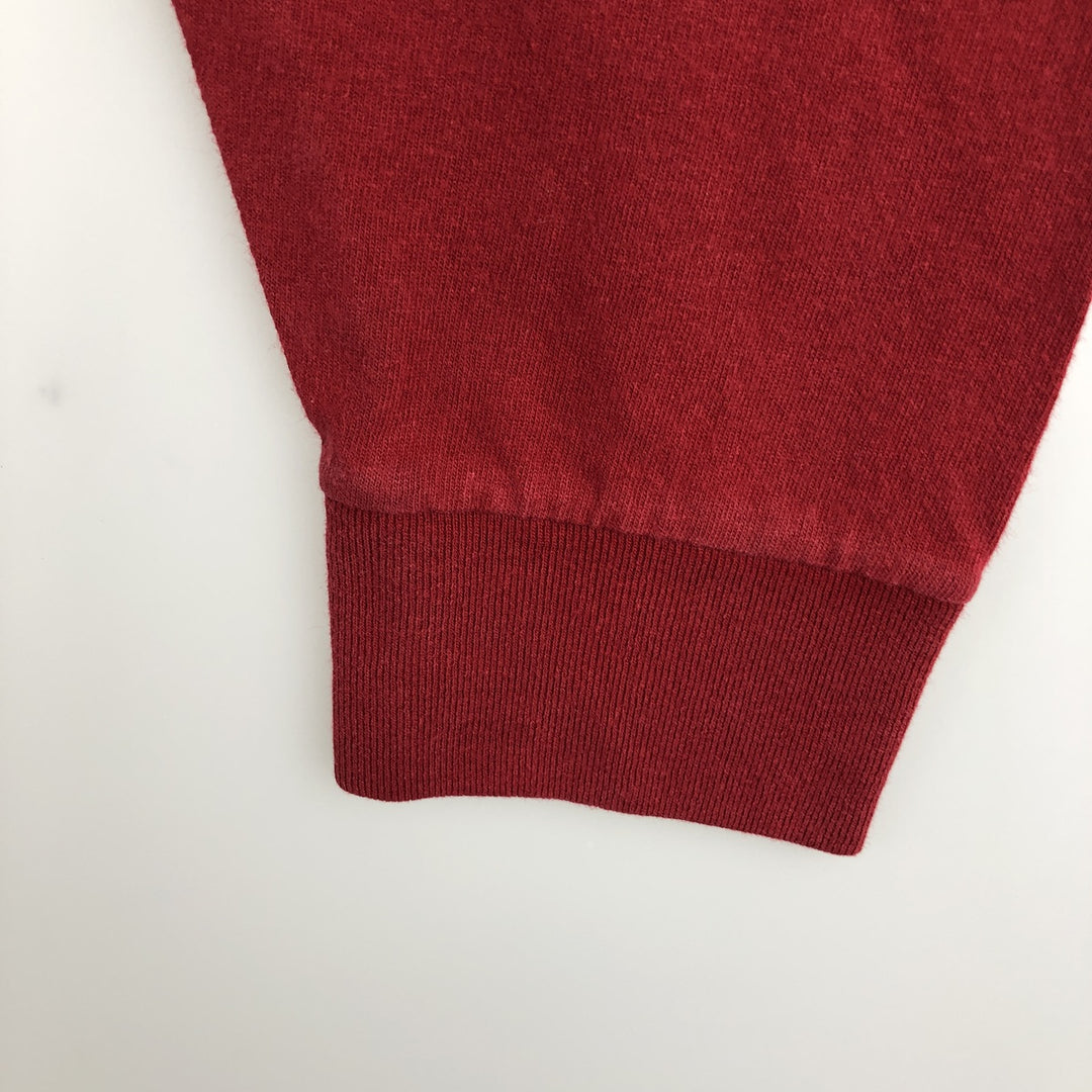 2000'S Ralph Lauren Polo Jeans Company long-sleeved T-shirt, men's size small cotton red type Vintage Second Hand