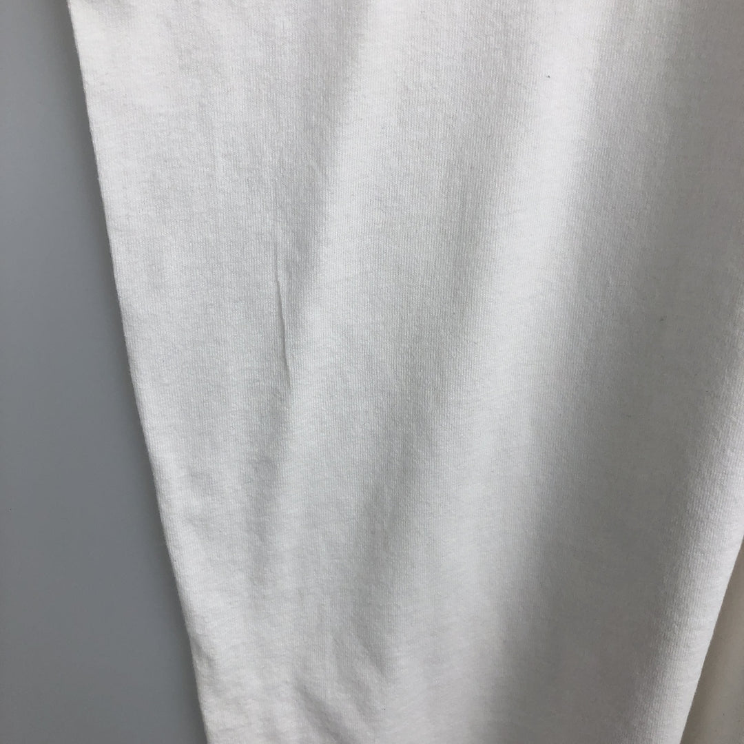 90s-00'S Nike Long-Sleeve T-Shirt, Made in USA, Men's XL equivalent, Vintage cotton white type Vintage Second Hand