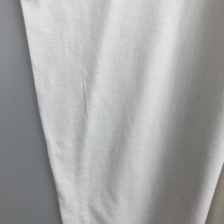 90s-00'S Nike Long-Sleeve T-Shirt, Made in USA, Men's XL equivalent, Vintage cotton white type Vintage Second Hand