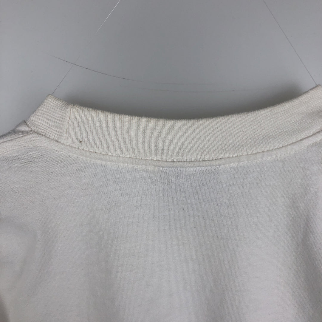 90s-00'S Nike Long-Sleeve T-Shirt, Made in USA, Men's XL equivalent, Vintage cotton white type Vintage Second Hand