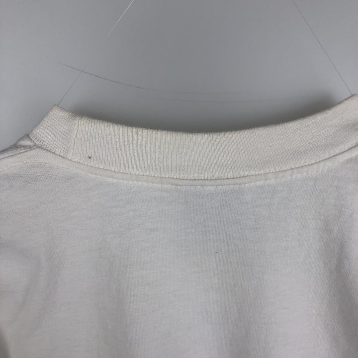 90s-00'S Nike Long-Sleeve T-Shirt, Made in USA, Men's XL equivalent, Vintage cotton white type Vintage Second Hand