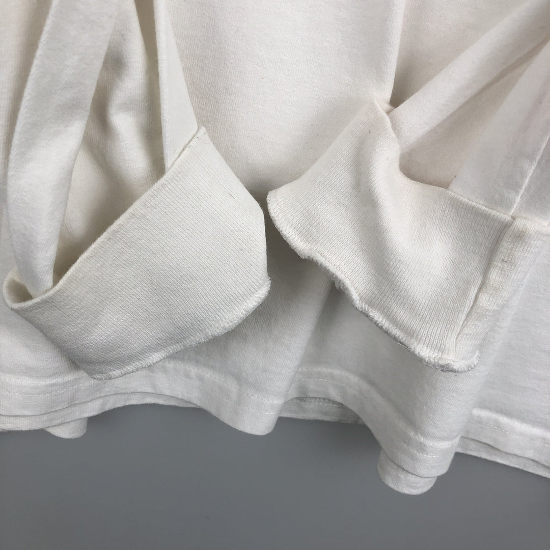90s-00'S Nike Long-Sleeve T-Shirt, Made in USA, Men's XL equivalent, Vintage cotton white type Vintage Second Hand