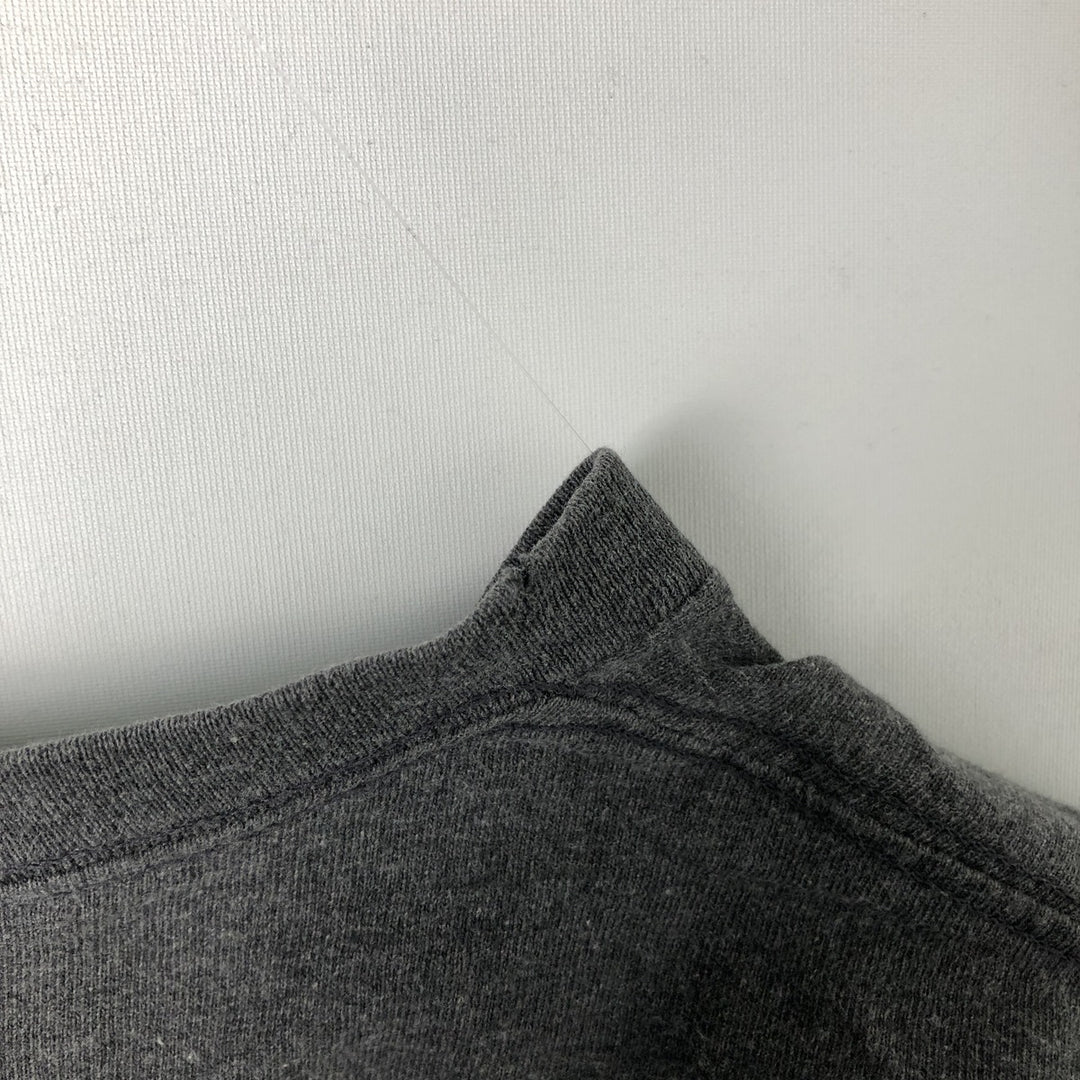 90s-era Mossimo long-sleeved T-shirt, made in USA, men's size S equivalent, vintage. cotton gray type Vintage Second Hand