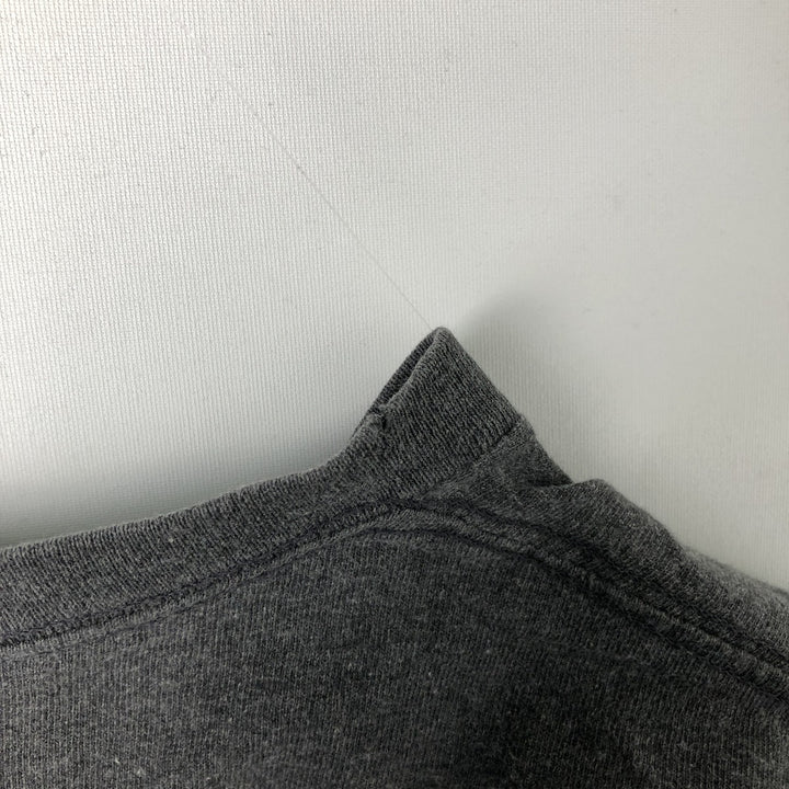 90s-era Mossimo long-sleeved T-shirt, made in USA, men's size S equivalent, vintage. cotton gray type Vintage Second Hand