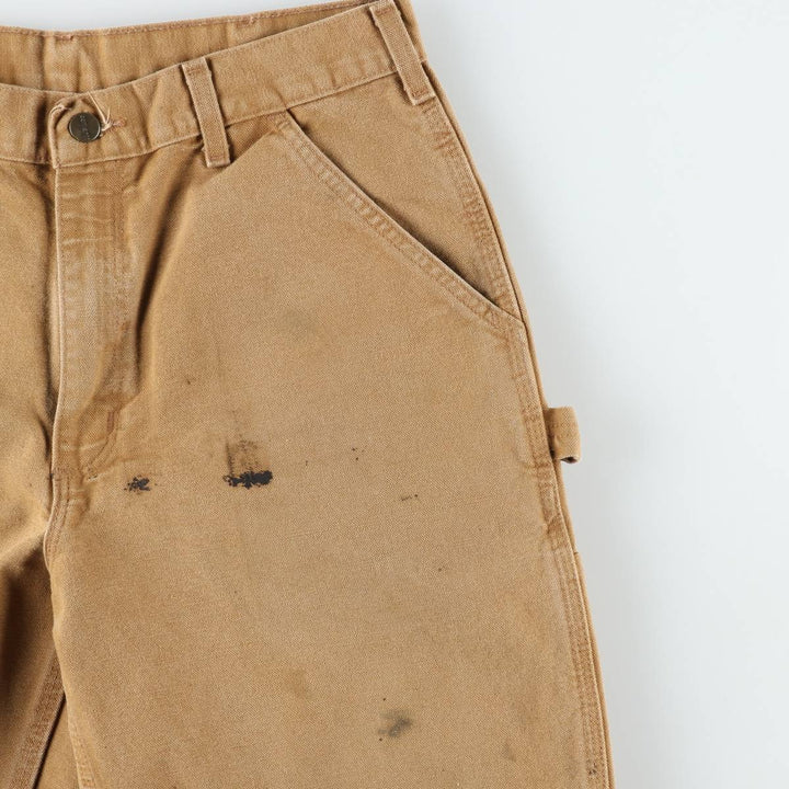 Carhartt Loose Original Fit Duck Painter Pants, Men's, W32 equivalent cotton Beige type Vintage Second Hand