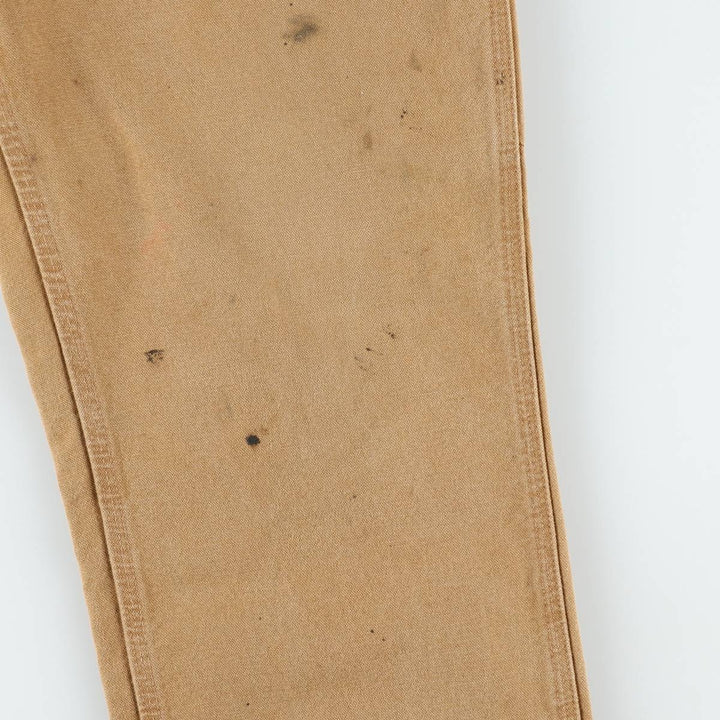 Carhartt Loose Original Fit Duck Painter Pants, Men's, W32 equivalent cotton Beige type Vintage Second Hand