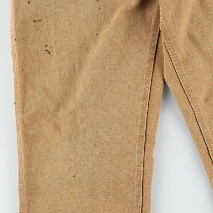 Carhartt Loose Original Fit Duck Painter Pants, Men's, W32 equivalent cotton Beige type Vintage Second Hand