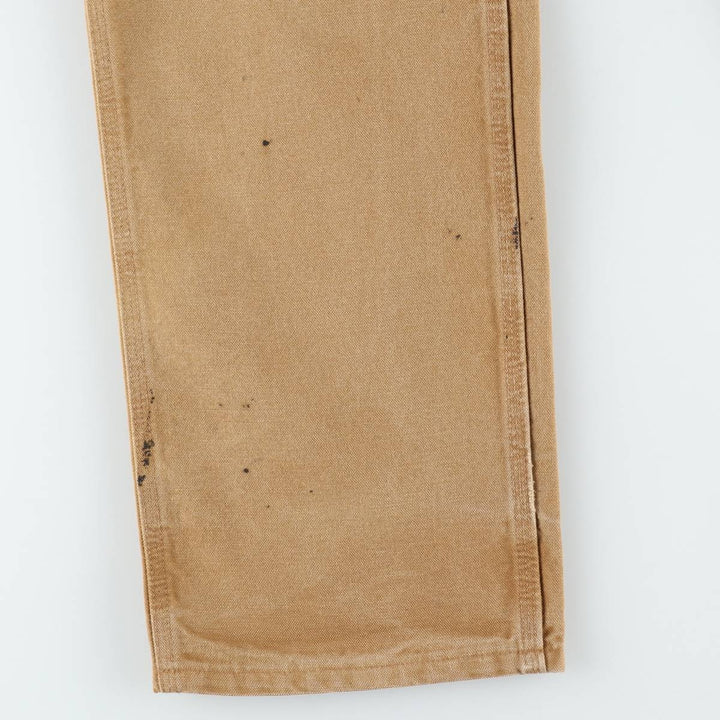 Carhartt Loose Original Fit Duck Painter Pants, Men's, W32 equivalent cotton Beige type Vintage Second Hand