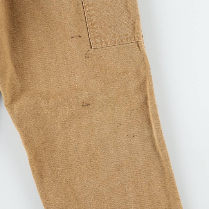 Carhartt Loose Original Fit Duck Painter Pants, Men's, W32 equivalent cotton Beige type Vintage Second Hand